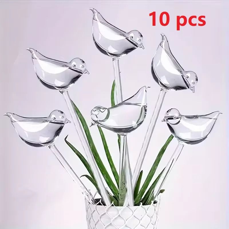 Bird Shaped Self Watering Globes Automatic Plant Watering Stakes For Indoor And Outdoor Pots 7
