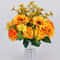 Autumn Artificial Sunflower Bouquet Simulated Fake Flowers For Wedding And Home Decor 0