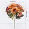 Autumn Artificial Sunflower Bouquet Simulated Fake Flowers For Wedding And Home Decor 3