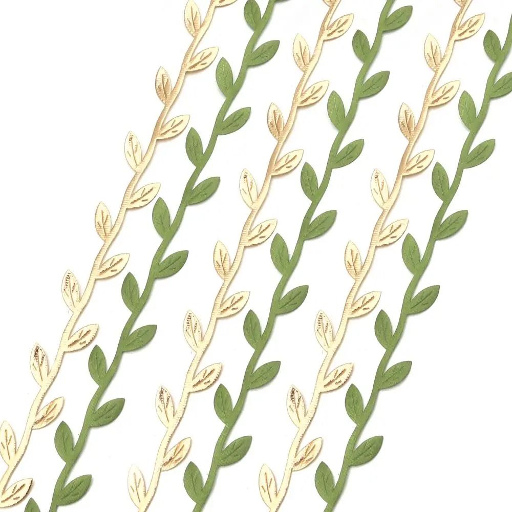 Silk Leaf Vine Garland Artificial Green Leaves For Wedding Decor DIY Wreaths And Scrapbooking 5 To 5