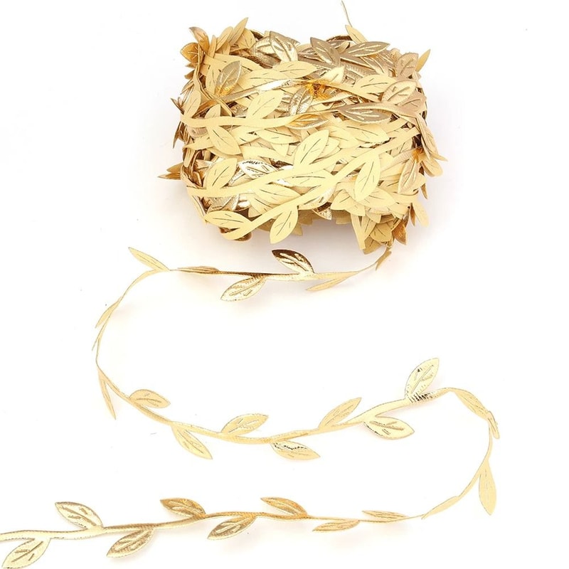 Silk Leaf Vine Garland Artificial Green Leaves For Wedding Decor DIY Wreaths And Scrapbooking 5 To 7