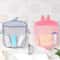 Hanging Mesh Storage Bag Colorful Cartoon Organizer Basket For Kitchen Bathroom And Produce Storage 0