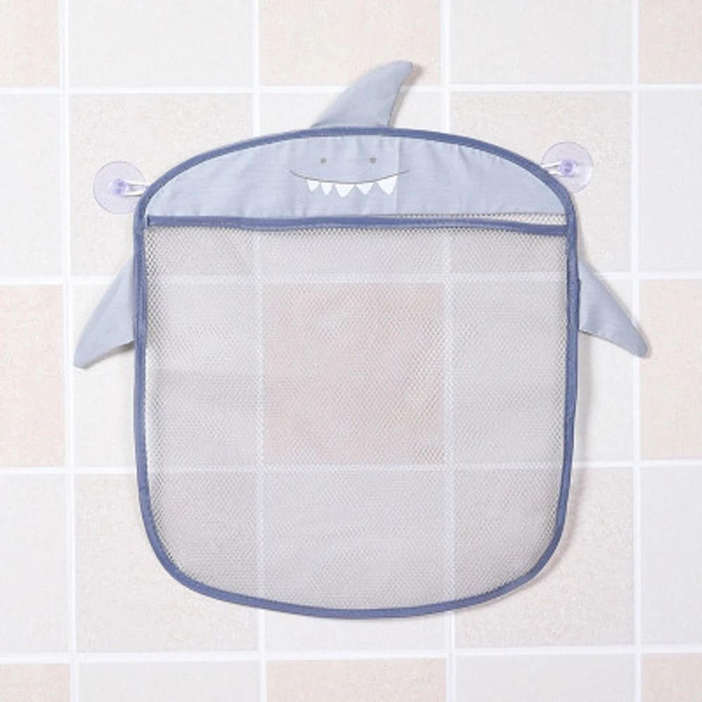 Hanging Mesh Storage Bag Colorful Cartoon Organizer Basket For Kitchen Bathroom And Produce Storage 6