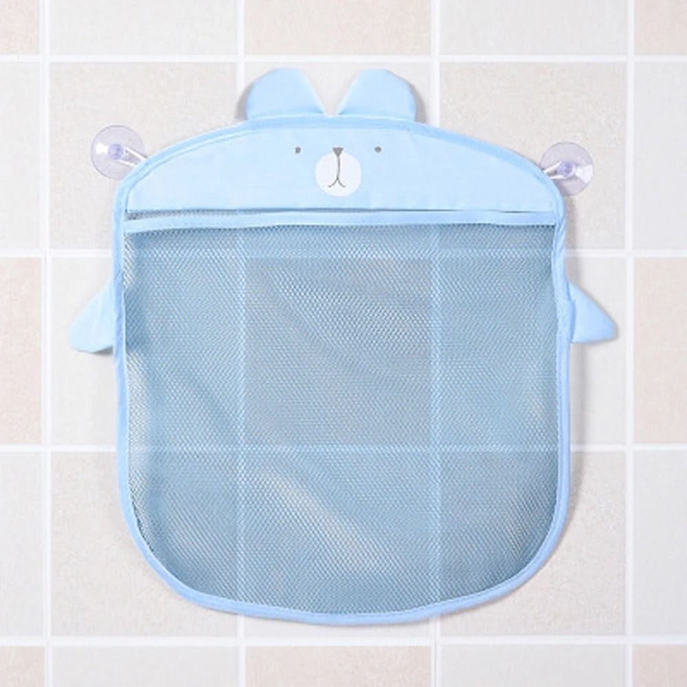 Hanging Mesh Storage Bag Colorful Cartoon Organizer Basket For Kitchen Bathroom And Produce Storage 7