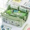 10 Tier Transparent Pencil Case High Capacity Multi Compartment Pen Bag For Kids School And Travel 2