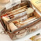 10 Tier Transparent Pencil Case High Capacity Multi Compartment Pen Bag For Kids School And Travel 3