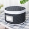 Quilted Tableware Storage Box With Zipper Lid For Plates Bowls And Dishes 5
