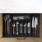 Expandable Cutlery Organizer Tray For Kitchen Drawers With Compartments 3