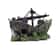Resin Pirate Shipwreck Aquarium Ornament Underwater Fish Tank Decoration 4