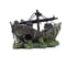 Resin Pirate Shipwreck Aquarium Ornament Underwater Fish Tank Decoration 4