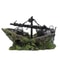 Resin Pirate Shipwreck Aquarium Ornament Underwater Fish Tank Decoration 5
