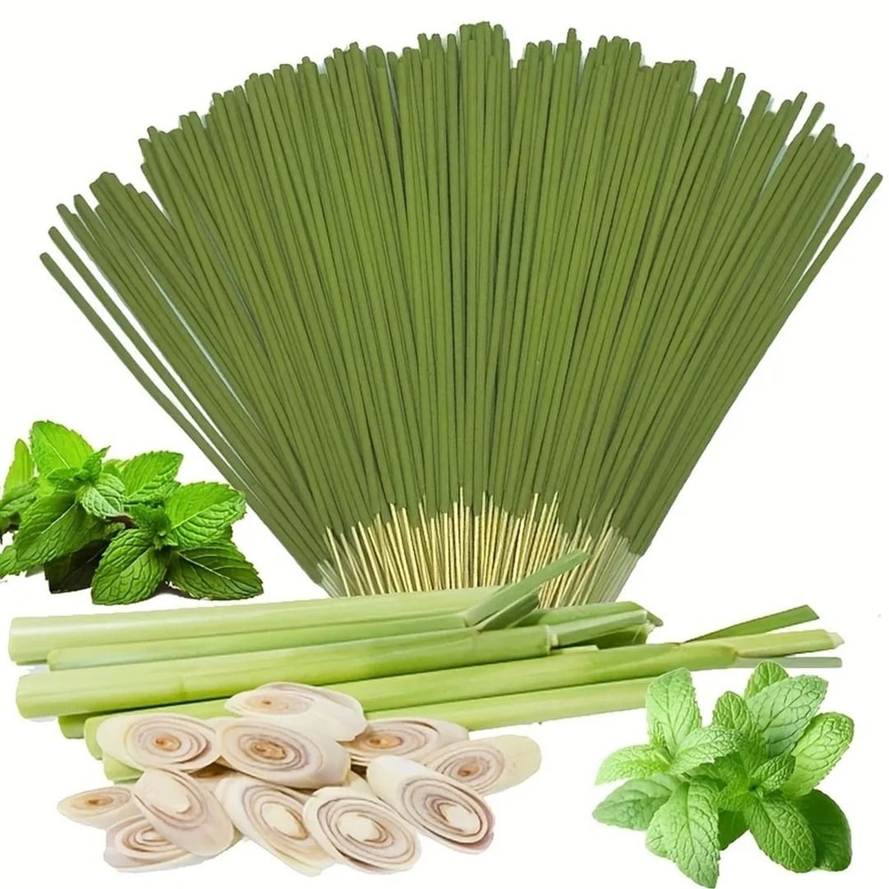 Lemongrass Oil Burning Stick With 45Minute Burn Time For Home Camping And Outdoor Use 5