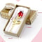Crystal Glass Rose Mini Flower Ornament Gift With Display Box For Desk Home Weddings And Valentines 6