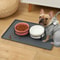 Silicone Pet Feeding Mat Paw Print Spill Proof Non Slip Food Bowl Placemat For Cats And Dogs 0