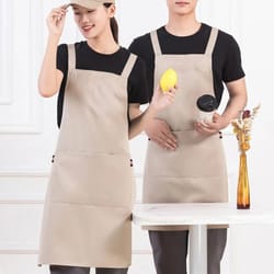 adjustable bib apron with pockets for cooking and baking unisex kitchen apron for women and men