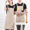 Adjustable Bib Apron With Pockets For Cooking And Baking Unisex Kitchen Apron For Women And Men 0