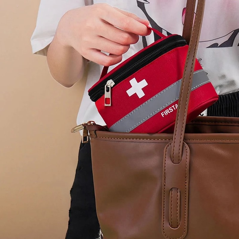 Portable Travel Storage Bag Oxford Cloth Organizer Pouch For Family Travel And Home Essentials 3