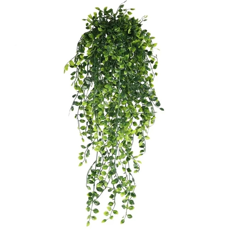 Artificial Hanging Fern Vine Wall Decor Persian Grass Greenery Garland For Home Balcony And Garden 2