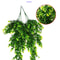 Artificial Hanging Fern Vine Wall Decor Persian Grass Greenery Garland For Home Balcony And Garden 6