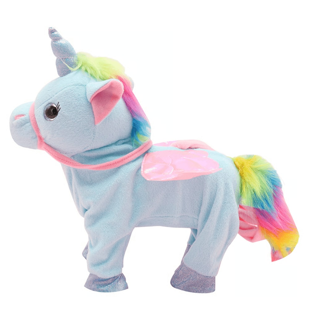 interactive unicorn stuffed animal for kids