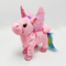 moving unicorn plush for pretend play
