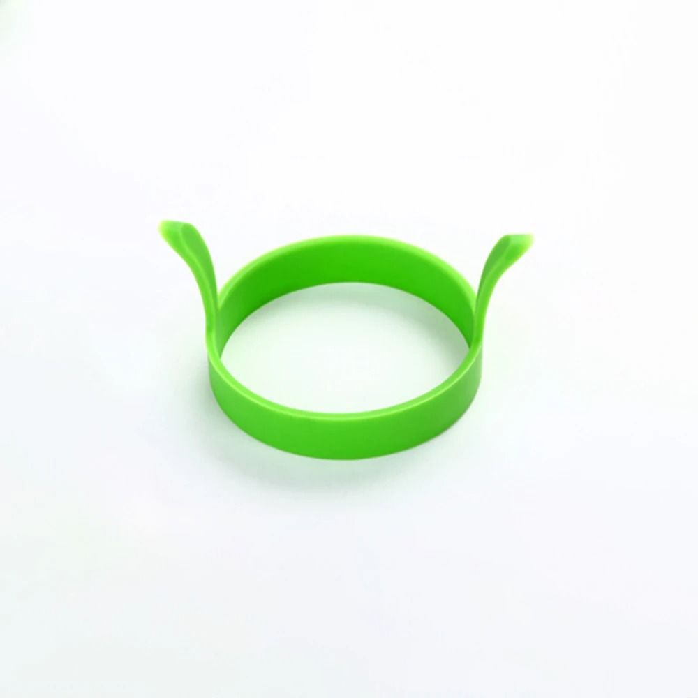 Round Silicone Omelette Ring And Fried Egg Mold NonStick HeatResistant Breakfast Maker 8