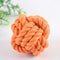 Cotton Rope Ball Dog Chew Toy Bite Resistant Teeth Cleaning Puppy Training Ball 1
