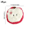 Plush Heart Fruit Coin Purse Mini Change And Earphone Storage Pouch Cute Travel Organizer 5