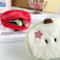 Plush Heart Fruit Coin Purse Mini Change And Earphone Storage Pouch Cute Travel Organizer 6