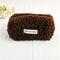 Plush Cosmetic Bag With Zipper Large Capacity Makeup And Travel Storage Pouch 8