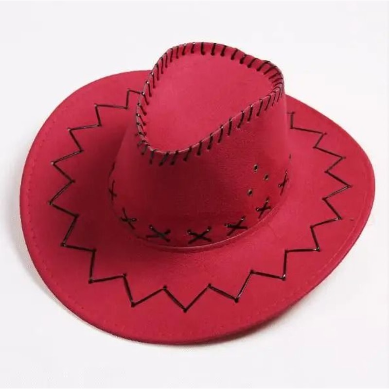 Wide Brim Western Cowboy Hat For Men And Women Casual Sun Hat For Costume And Outdoor Wear 9