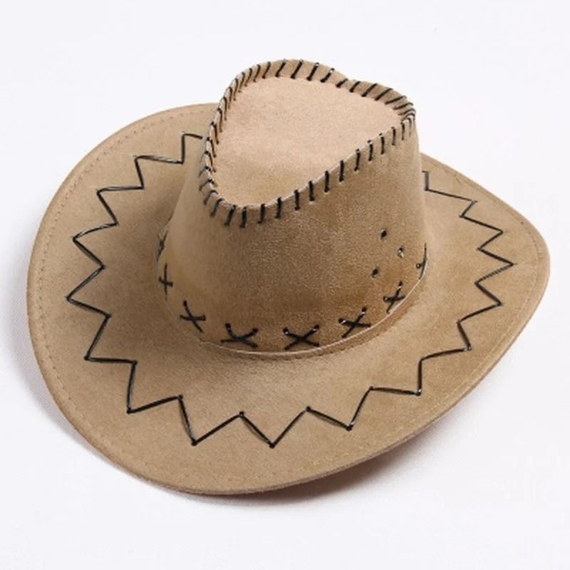 Wide Brim Western Cowboy Hat For Men And Women Casual Sun Hat For Costume And Outdoor Wear 12