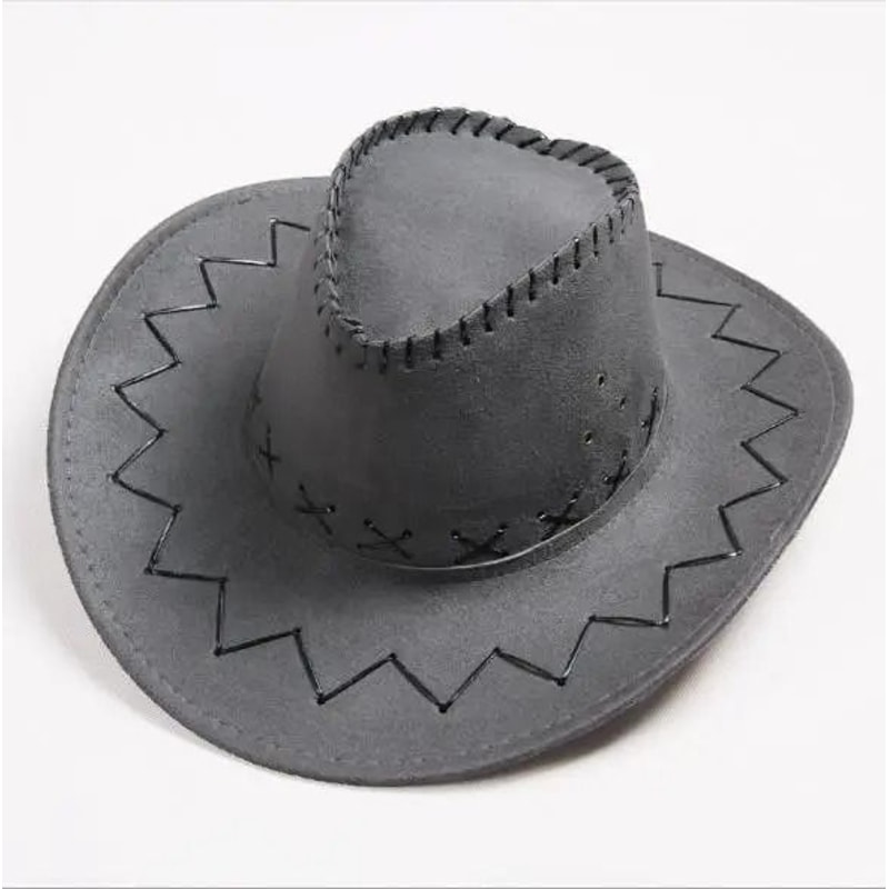 Wide Brim Western Cowboy Hat For Men And Women Casual Sun Hat For Costume And Outdoor Wear 13