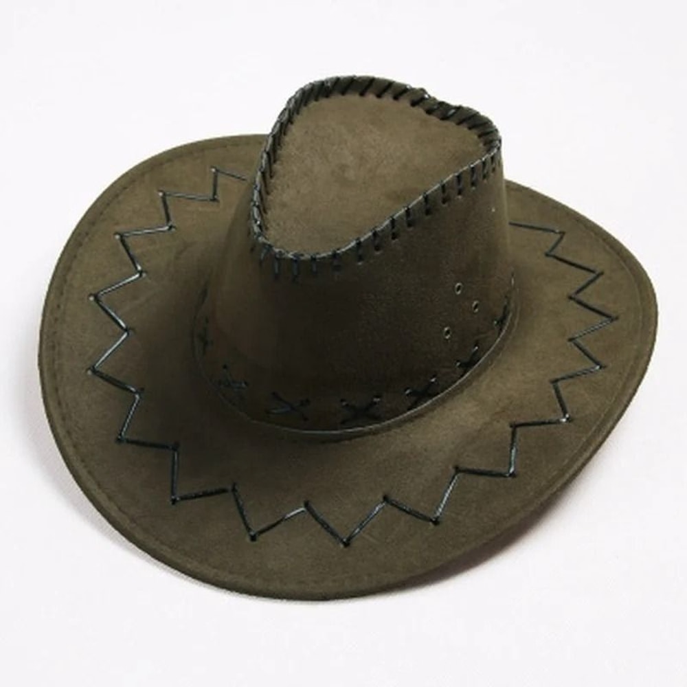 Wide Brim Western Cowboy Hat For Men And Women Casual Sun Hat For Costume And Outdoor Wear 6