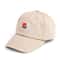 Unisex Rose Embroidered Baseball Cap Adjustable Cotton Streetwear Hat For Men And Women 1