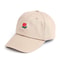 Unisex Rose Embroidered Baseball Cap Adjustable Cotton Streetwear Hat For Men And Women 1