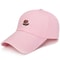 Unisex Rose Embroidered Baseball Cap Adjustable Cotton Streetwear Hat For Men And Women 5