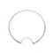 Bold Minimalist Circle Choker Necklace 6