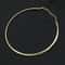 Bold Minimalist Circle Choker Necklace 0