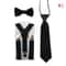 3Piece Kids Suspenders And Bowtie Set 4