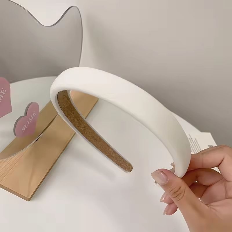 Vintage Candy Color Padded Sponge Headband 7