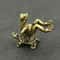 Antique Brass Tortoise And Frog Miniature Sculpture 0
