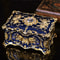 European Retro Inlaid Diamond Jewelry Box 1
