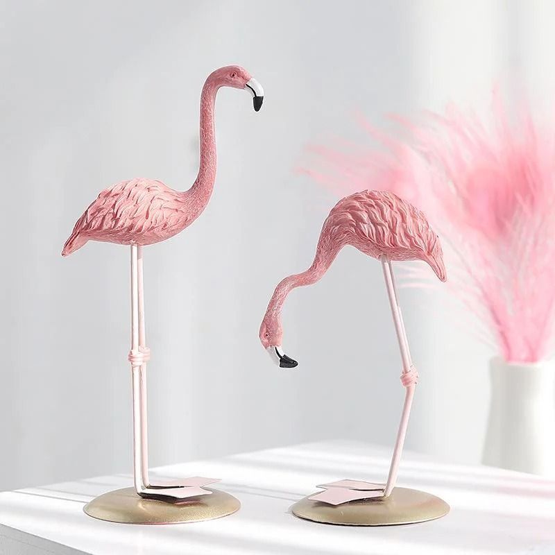 Modern Flamingo Resin Desk Figurines 4