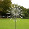 Modern Silver Kinetic Metal Wind Spinner 1