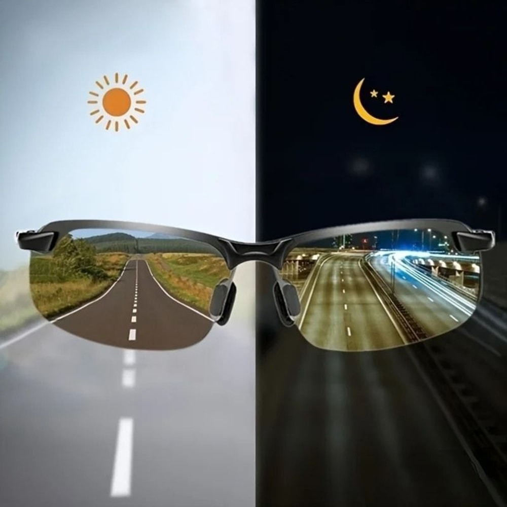 DayNight Polarized Photochromic Fashion Sunglasses 0