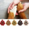 Commemorative Leather Pet Hair Keepsake Bag Portable Keychain Memorial Pouch 1