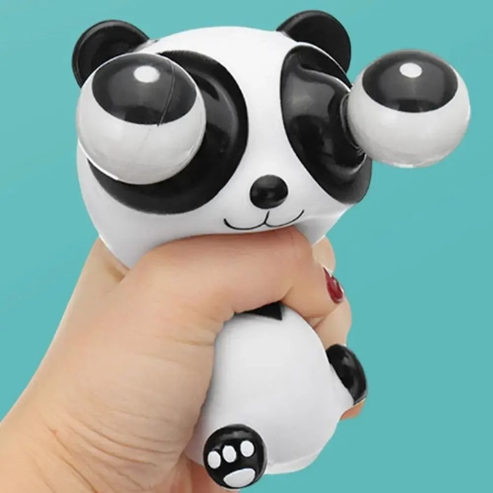 Big Eyes Panda Decompression Toy Slow Rebound Stress Relief Squeeze Doll 1