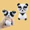 Big Eyes Panda Decompression Toy Slow Rebound Stress Relief Squeeze Doll 3