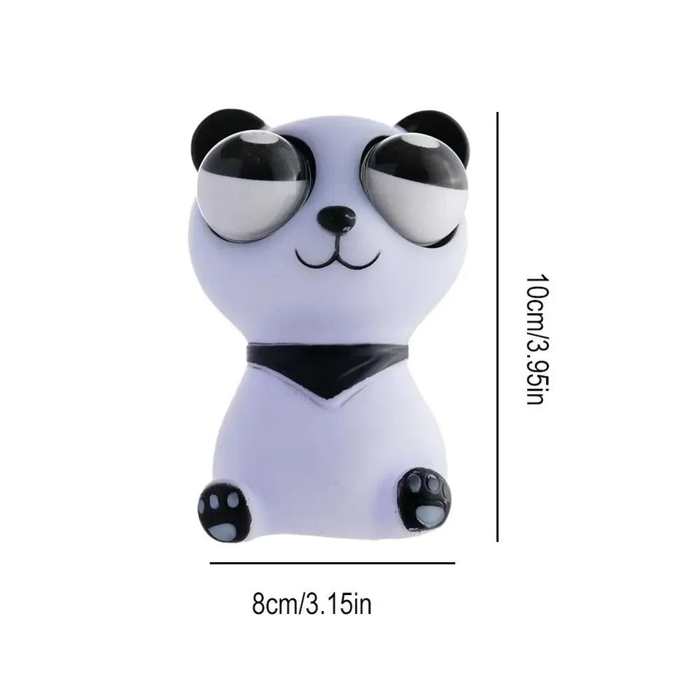 Big Eyes Panda Decompression Toy Slow Rebound Stress Relief Squeeze Doll 5